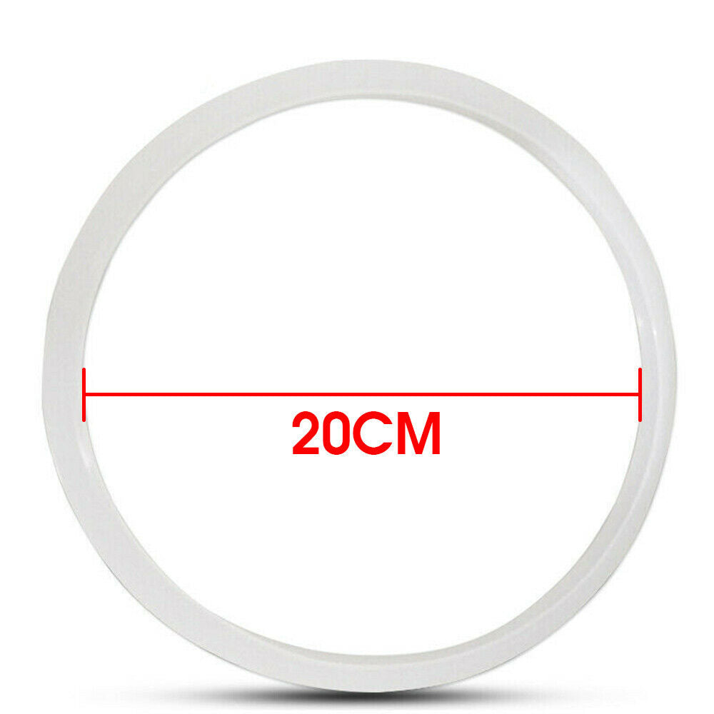 Replacement Silicone Rubber Clear Gasket Sealing Ring Pressure Cooker Kitchen