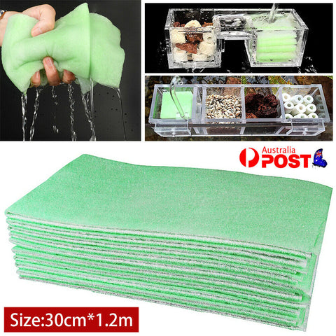 Aquarium Filter Foam Cotton Pad Fish Tank Pond Pump Biochemical Filter Sponge