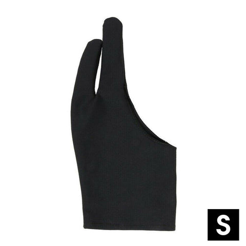 Professional S/M/L Size Graphic Tablet Artist Sketch Drawing Two Finger Gloves