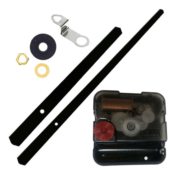 3/5x DIY High Torque Quartz Clock Movement Motor Mechanism Kit Fitting Long Hand