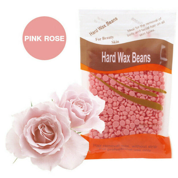 Body Hair Remover Hard Wax Beads for Men Women 4 Flavors Wax Beans 100/200/300g