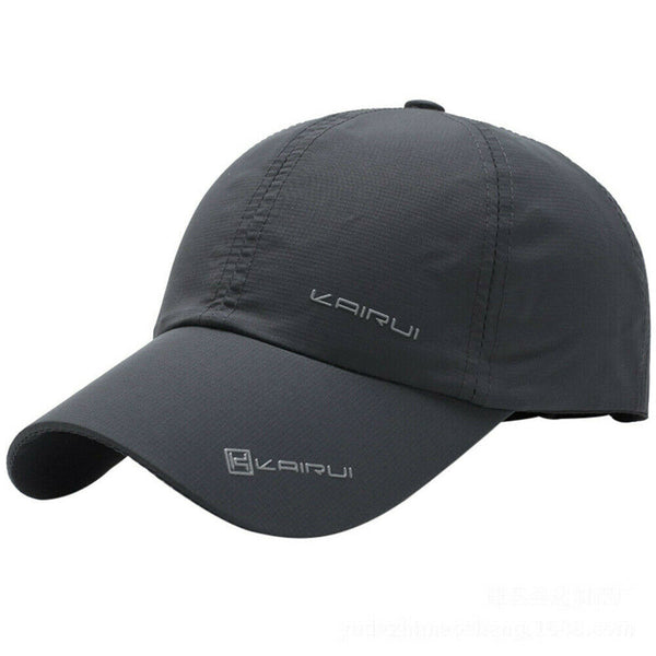 Outdoor Sport Running Baseball Mesh Hat Men Quick-drying Summer Visor Cap