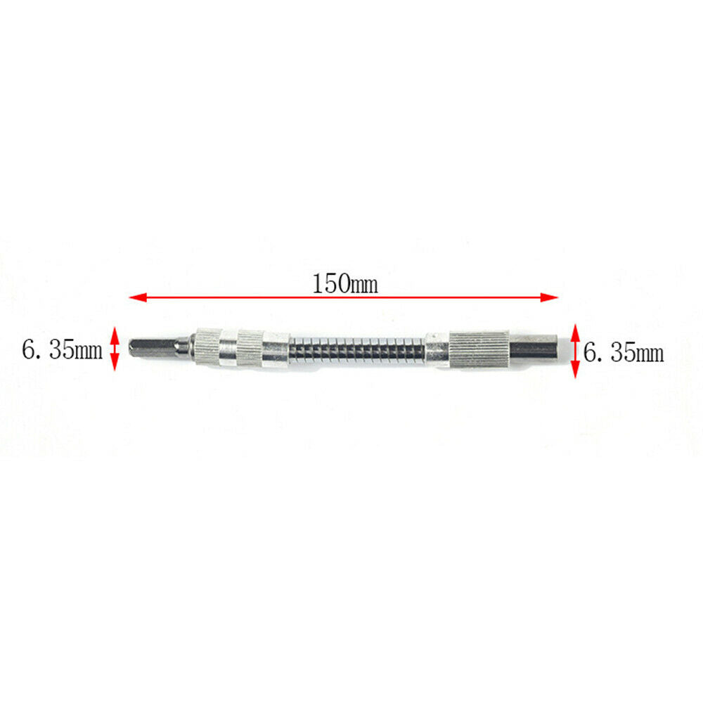 Right Angle Extension Drill Bit Attachment Holder Shaft Screwdriver Flexible AU