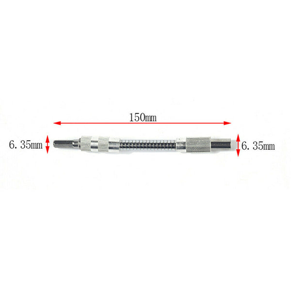 Right Angle Extension Drill Bit Attachment Holder Shaft Screwdriver Flexible AU