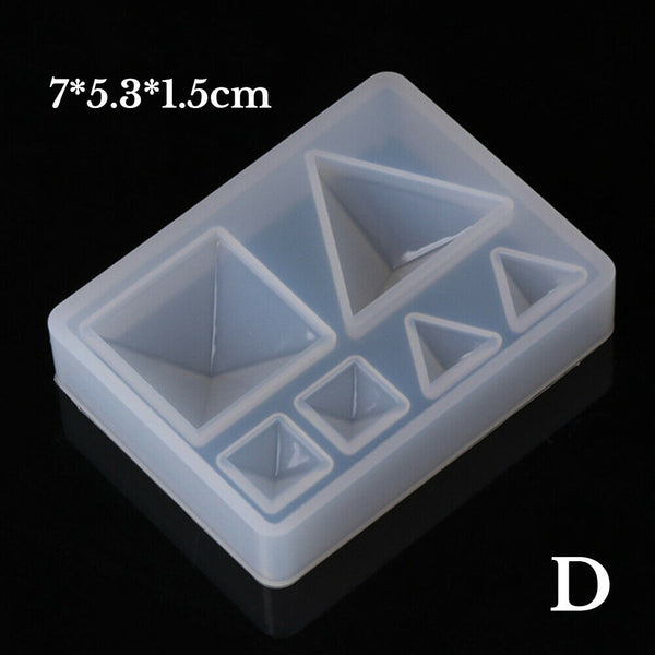 Silicone Pendant Mold Making Jewelry For Resin Necklace Mould Craft DIY Tools