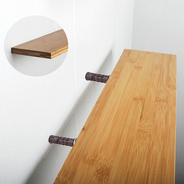 10 Pack Floating Shelf Brackets Heavy Duty Wood Invisible Shelf Brackets DIY