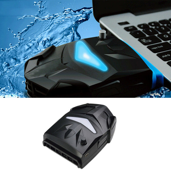 Mini Vacuum USB Laptop Cooler Air Extracting Exhaust Cooling Fan CPU Cooler AU