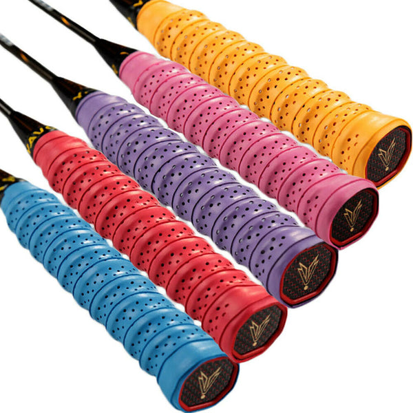 8x Anti-slip Badminton Tennis Racket Over Grip Tape Squash Racquet Rod Sweatband