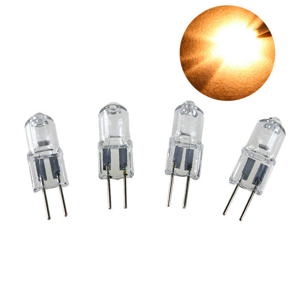 10Pcs 12V 5W 10W 20W G4 HALOGEN BULBS Light Globe Lot Pack JC Bi-Pin Led 2900K