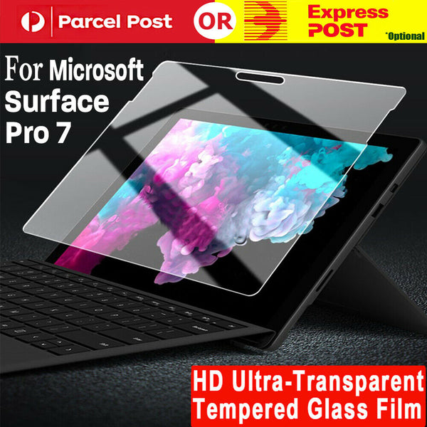 For Microsoft Surface Pro 7 2019 Scratch Resist Tempered Glass Screen Protector