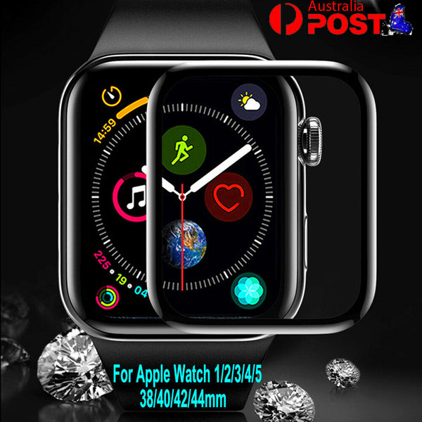 For Apple Watch IWatch 1 2 3 4 5 38/40/42/44mm Tempered Glass Screen Protector