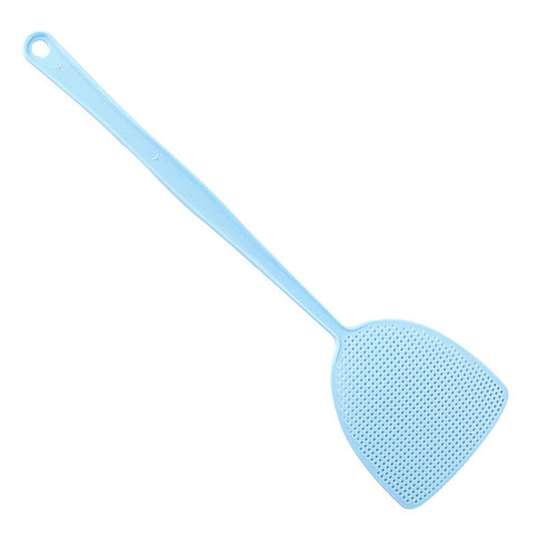 6 Pcs Plastic Fly Swatter Manual Swat Pest Control with Long Handle Assorted AU