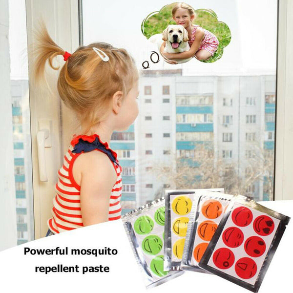 6/12/36/60/120PCS Non Toxic Mosquito Repellent Patches Stickers Repeller