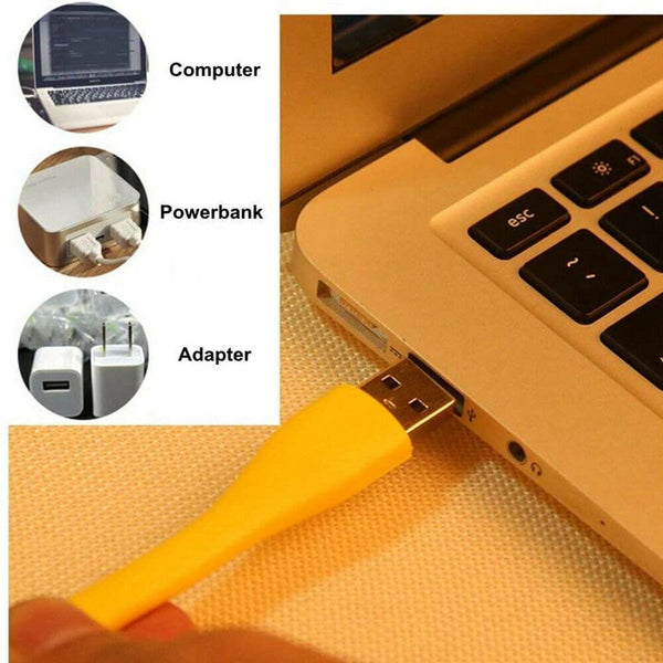 5PCS Bendable and Flexible USB LED Light Lamp Keyboard Laptop Camping lights