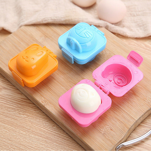 Mold Sandwich Bento Rice Mould Sushi Maker Boiled Egg Cutter Kitchen Gadget 6pcs