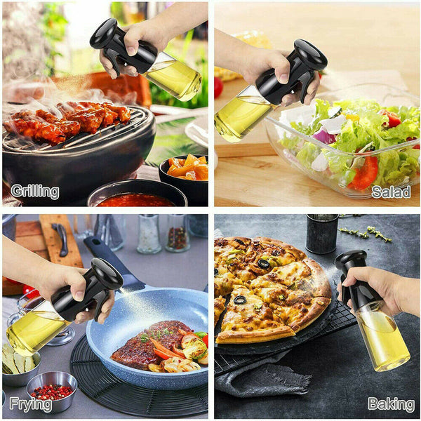 Oil Sprayer Mister 210 ML Spray Bottle Refillable Oil Dispenser Cooking BBQ Tool