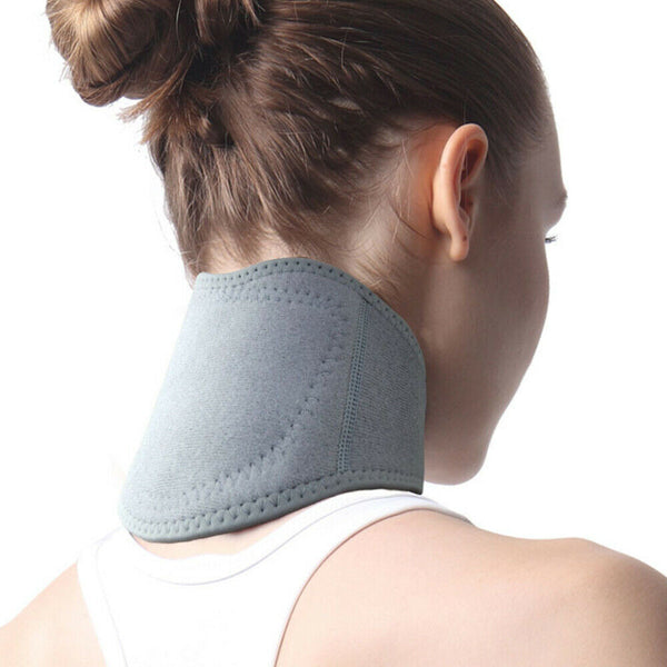 Neck Protector Pain Relief Support Brace Strap Cervical Collar Compression Wrap