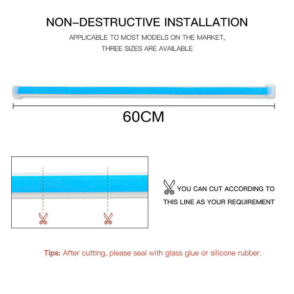 AU 2x60cm Sequential LED Strip Indicator Turn Signal DRL Daytime Running Lights