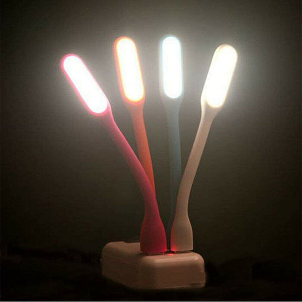 5PCS Bendable and Flexible USB LED Light Lamp Keyboard Laptop Camping lights