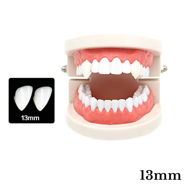 DIY Halloween Costume Party Props Vampire Zombie Werewolf Resin Fangs Tooth Cap