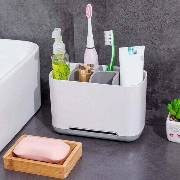 Electric toothbrush holder bathroom storage large multifunctional storage box