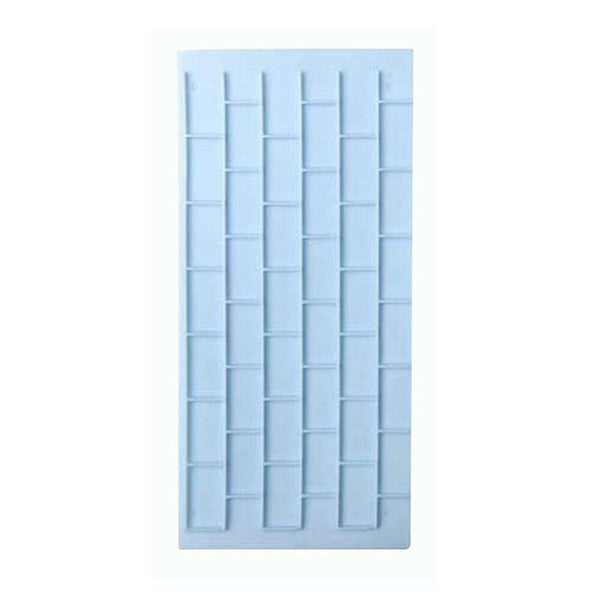 2pcs Cake Decoration Border Fondant Wall Brick Wood Grain Mold Mould Embosser AU