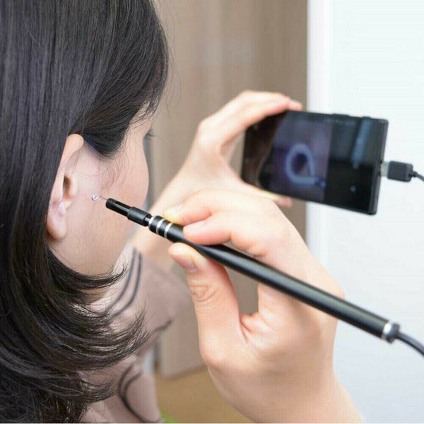 HD Ear Camera Cleaner Endoscope Ear Pick Wax Remover Tool Cleaning USB Otoscope