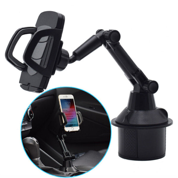 Car Cup Holder Phone Mount 360 Rotating Adjustable Bracket for Mobile Phone GPS