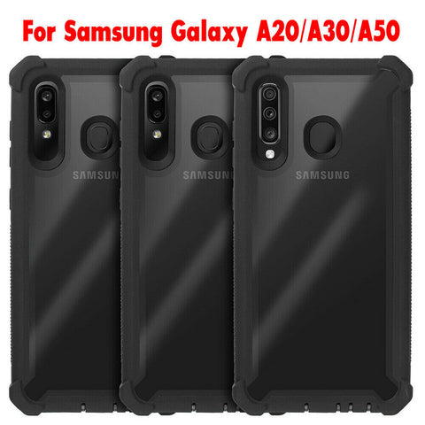 For Samsung Galaxy A20/A30/A50 Heavy Duty Air Cushion Case Shockproof Tough