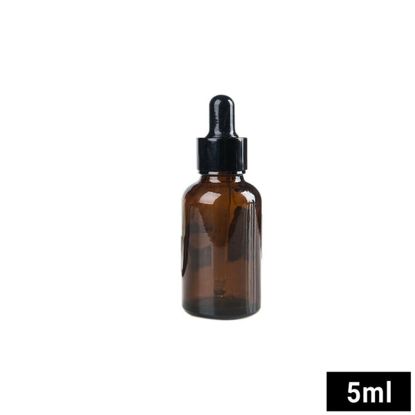 5/10/20X Amber Roller Glasses Spray Bottles Roller Dropper Essential Oil Bottles