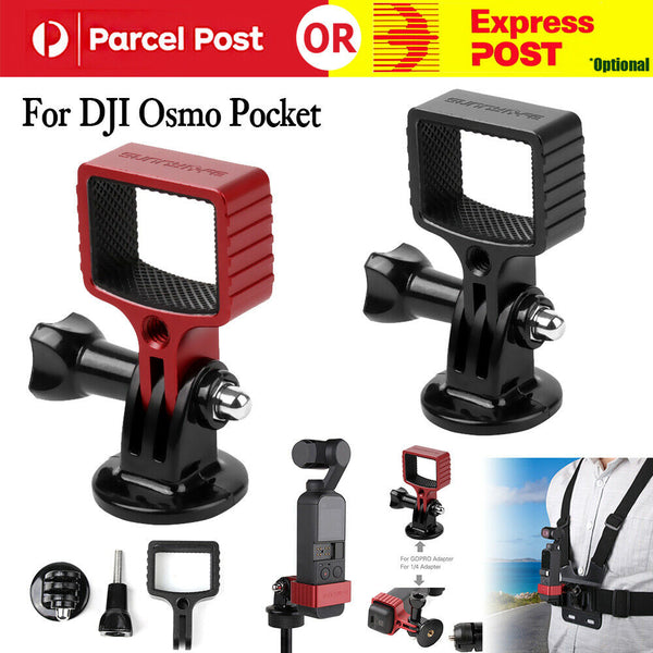 For DJI Osmo Pocket Camera Gimbal Metal Expand Fixed Screw Holder 1/4" Adapter