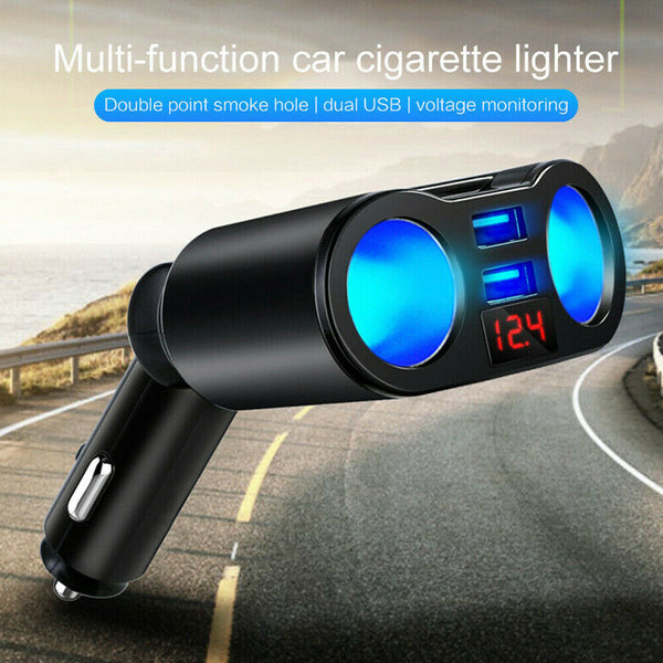 Car Charger  Double Power Adapter Socket Splitter Dual USB