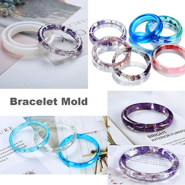 229 X DIY Jewelry Mould Handmade Crystal Glue Making Set Resin Silicone Mold Kit