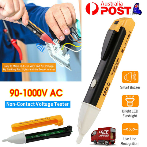 Voltage AC Detector Outlet Volt Stick Pen Tester With LED Light Power Indicator