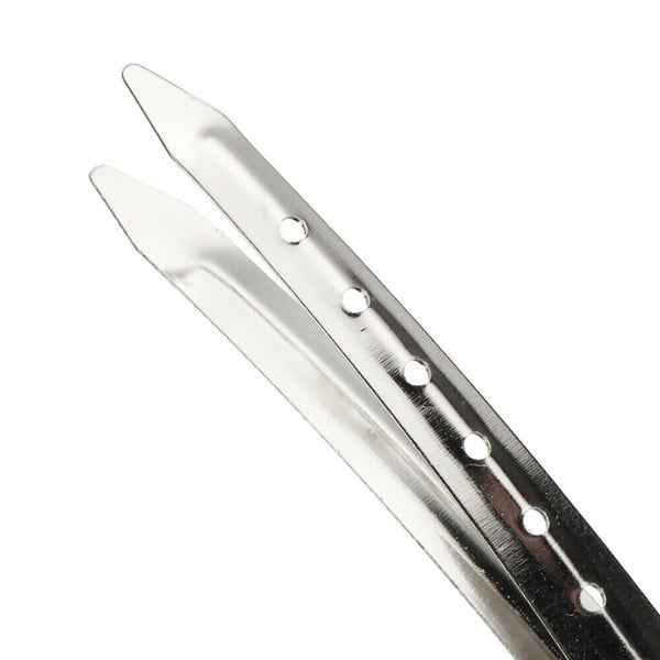 12 pcs Duck Bill Hair Clips Metal Alligator Curl Sectioning Clips with Holes AU