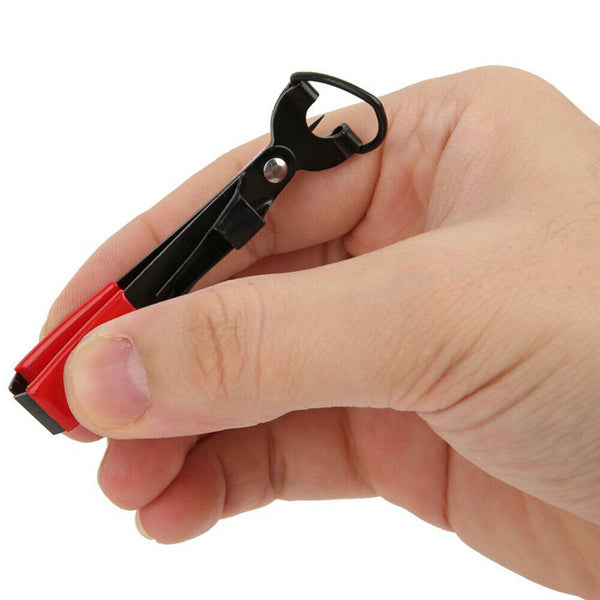 Fishing Quick Knot Tool Fast Tie Nail Knotter Line Cutter Clipper Nipper Hook