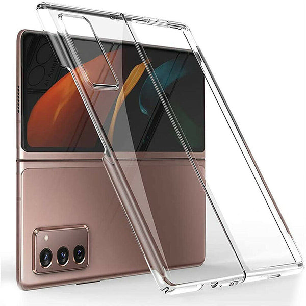 For Samsung Galaxy Z Fold 2 5G Case Crystal Clear Shockproof Ultra Thin Cover