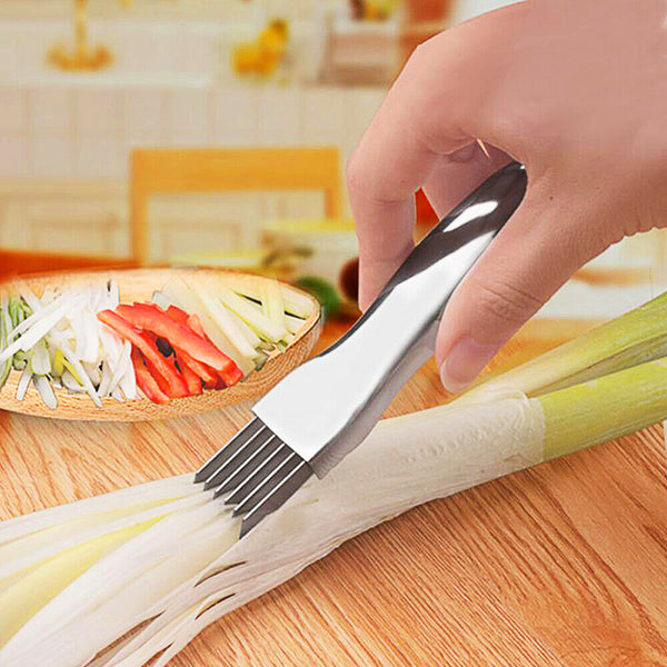 Kitchen Stainless Steel Vegetable Fruit Onion Cutter Slicer Butter Shred Silk