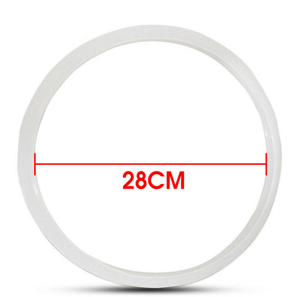 Replacement Silicone Rubber Clear Gasket Sealing Ring Pressure Cooker Kitchen