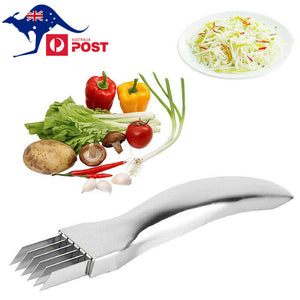 Kitchen Stainless Steel Vegetable Fruit Onion Cutter Slicer Butter Shred Silk