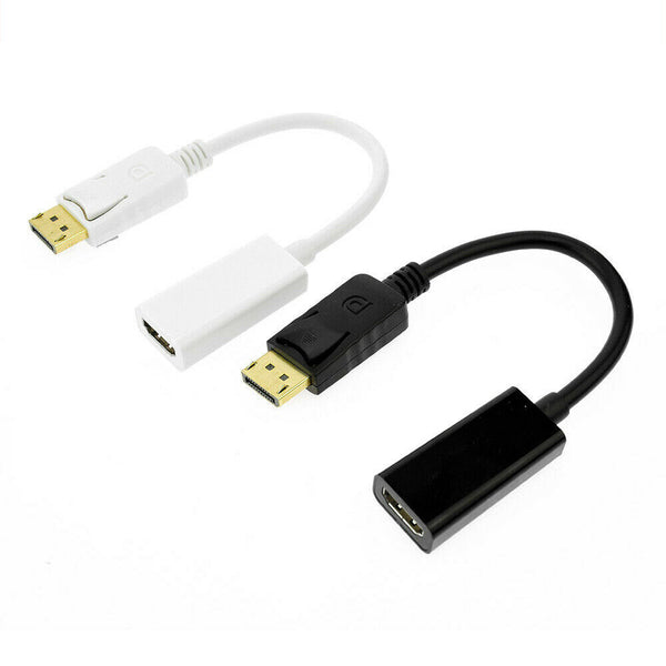 25cm DisplayPort Display Port DP Male to HDMI Female Adapter Converter 1080P