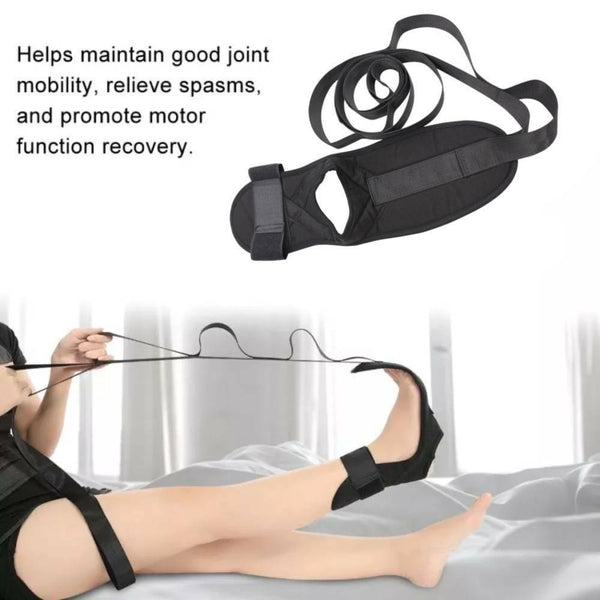 Yoga Ligament Stretching Belt Strap Rehabilitation Training Foot Correct Ankle