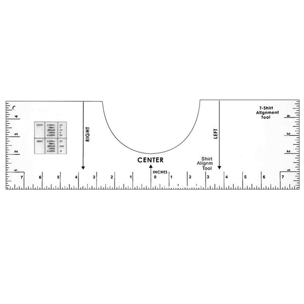 T-Shirt Alignment Tool - Ruler - Centering Tool Vinyl Heat Press Sublimation AU