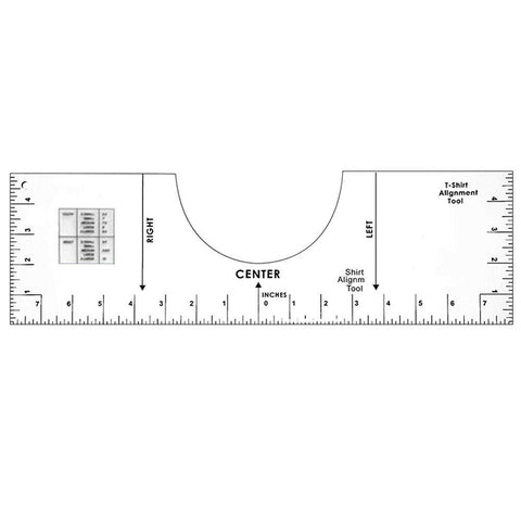 T-Shirt Alignment Tool - Ruler - Centering Tool Vinyl Heat Press Sublimation AU