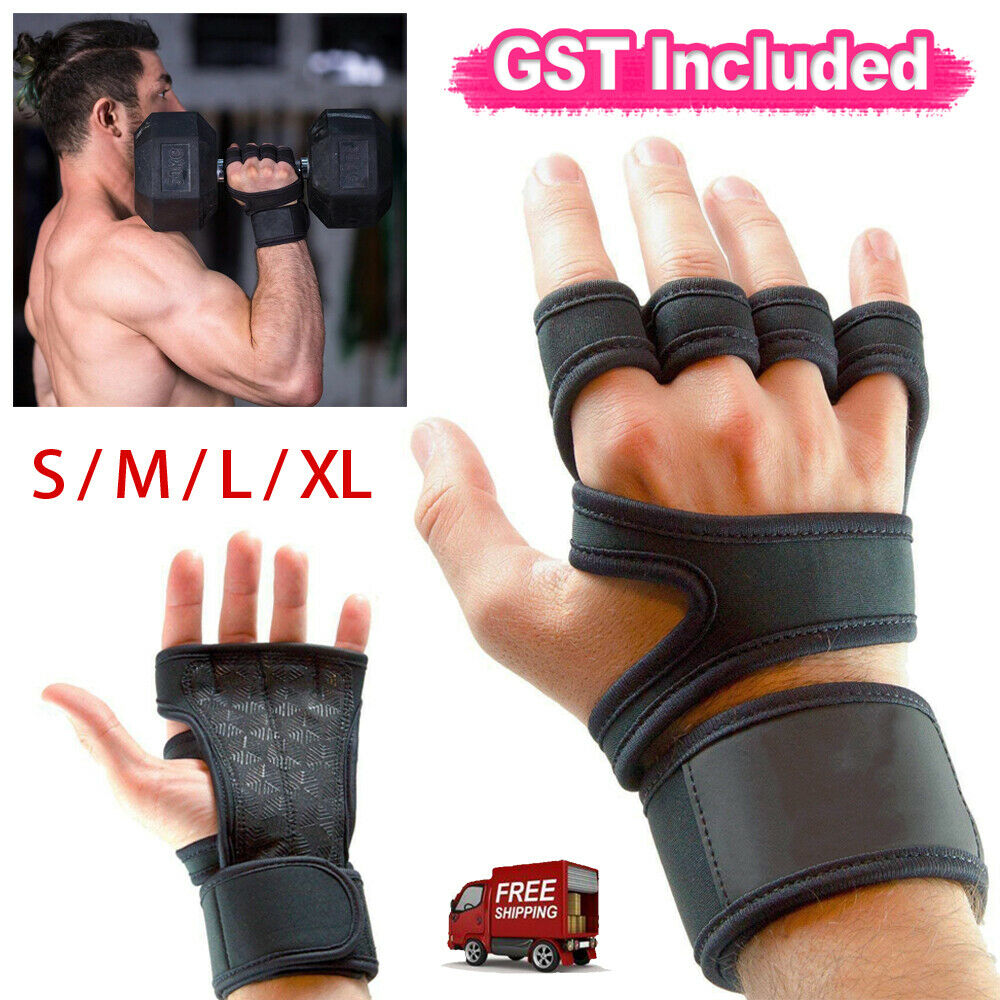 Weight Lifting Training Gloves Women Men Fitness Sports Body Building Gym Gloves