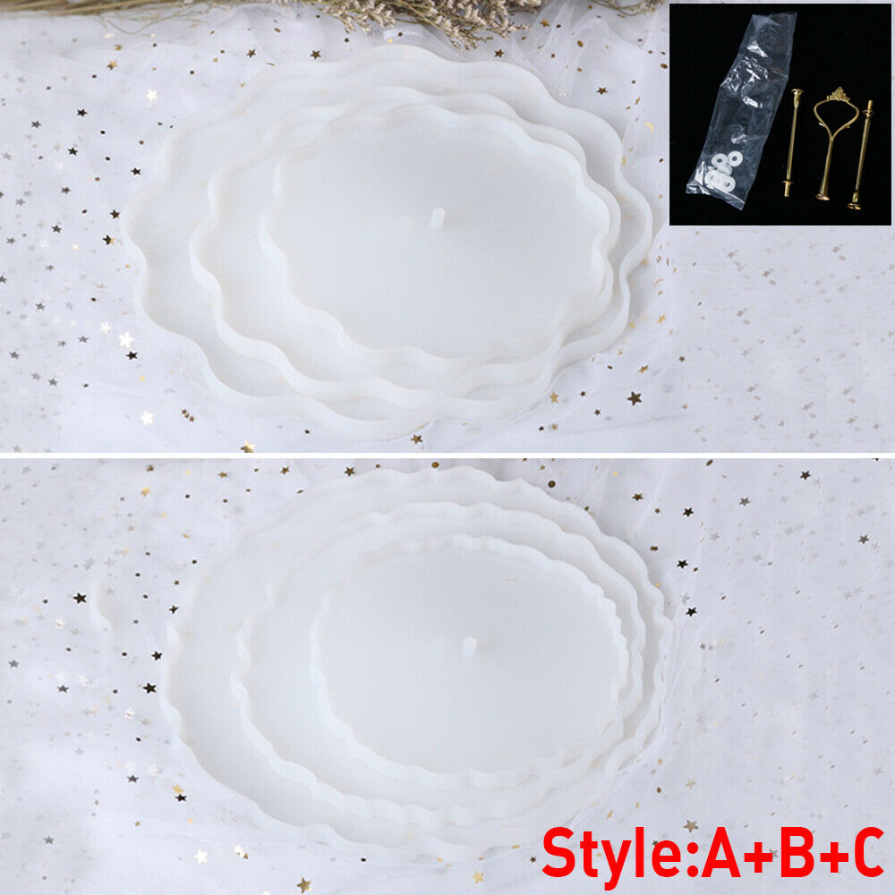 Irregular Fruit Disc Big Plate Resin Silicone Mold Oversized Tray Craft Mould AU