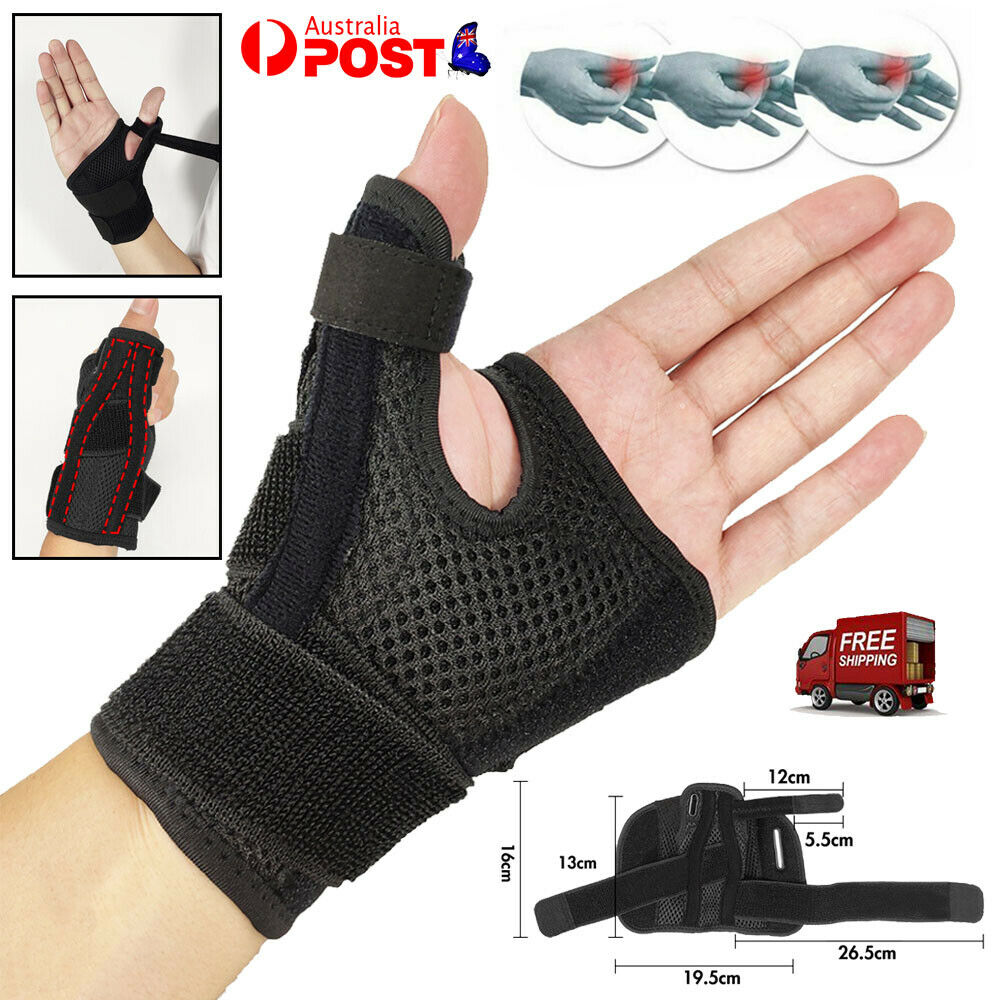 Thumb Spica Splint Brace Wrist Suppot Stabiliser De Quervains Tendonit ...