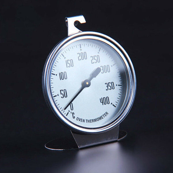 Stainless Steel Oven Thermometer Large Dial Kitchen Food Temperature Gauge Tool