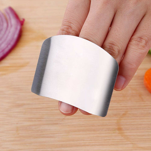 Stainless Steel Finger Hand Protector Guard Chop Slice Knife Safe Kitchen Tool