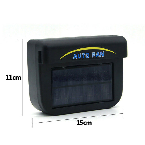 Solar Power Air Vent Vehicle Car Window Auto Fan Ventilator Exhaust Ventilation